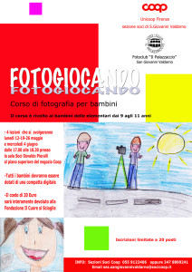 Corso di Fotografia per Bambini POSTICIPATO formato invio MAIL